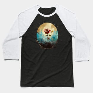 Rose Baseball T-Shirt